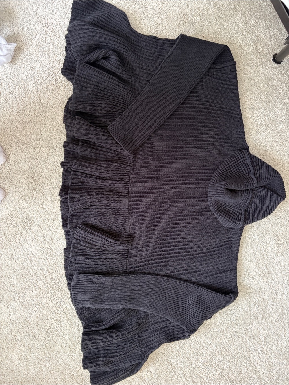 Free People Ribbed Knit Sweater - size M - Picture 5 of 5